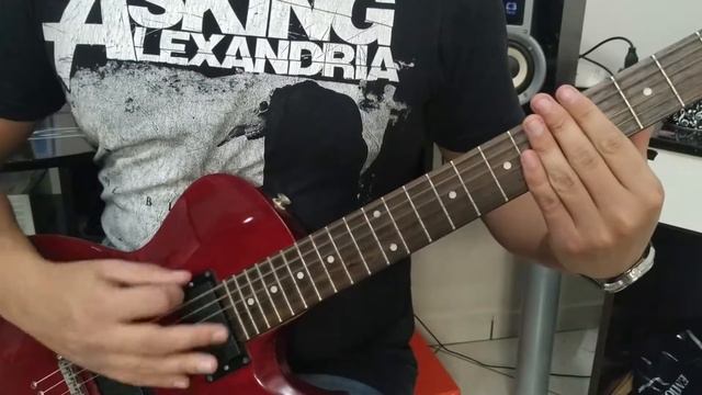 Moving on - Asking Alexandria (cover guitar) смотреть онлайн