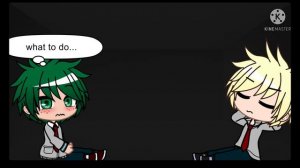 If Deku and Bakugou got stuck in a locker... (BkDk) | BakuDeku | BNHA | MHA | Gacha Skit | HinaGach