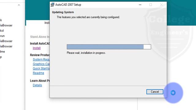 How to AutoCAD setup: AutoCAD 2007 Installation смотреть онлайн