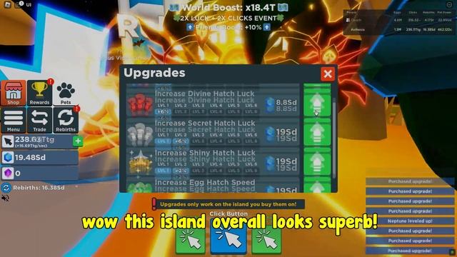 Full SECRET TRADE WORLD Guide & GOT INSANE Saturn Leaderboard Pets!- Clicker Simulator Roblox смотреть онлайн