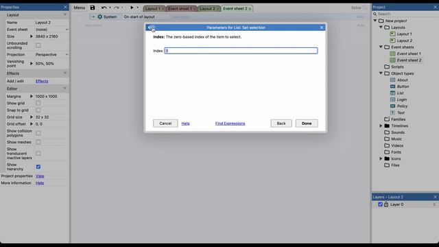 List (Список) | Урок №89 | Курс по Construct 3 | Разработка игр смотреть онлайн
