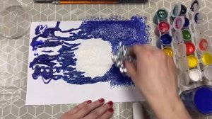 Нетрадиционная техника рисования фольгой.#BerryKids