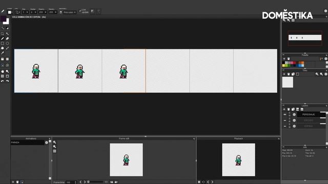 TUTORIAL Pyxel Edit | Cómo Crear una Animación de Espera Paso a Paso | Daniel Benítez | Domestika смотреть онлайн