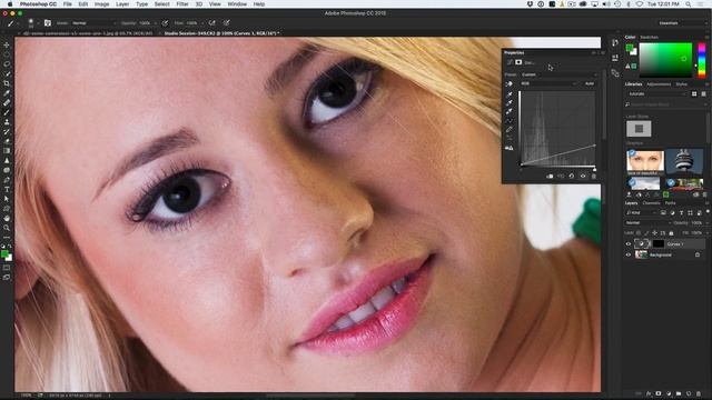How to change eye color in photoshop tutorial смотреть онлайн