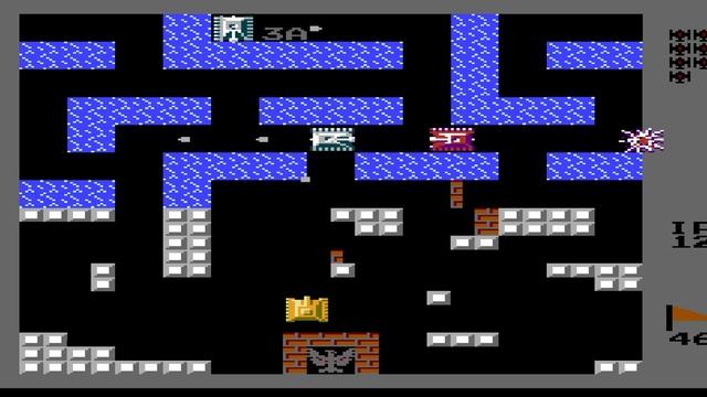Battle City 1991 3A (NES, 1991) Уровень 46 смотреть онлайн