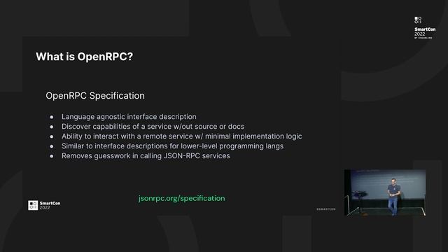 Working With Smart Contracts and the MetaMask API | Eric Bishard at SmartCon 2022 смотреть онлайн