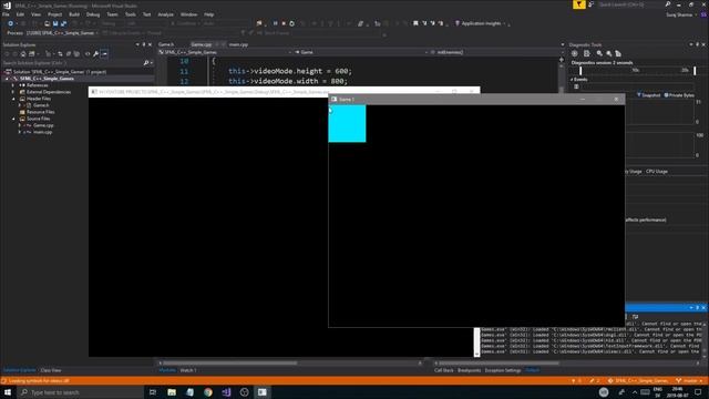 [ C++ & SFML - Simple 2D Games ] - GAME 1 / PART 3 - Enemy & Mouse positions. смотреть онлайн
