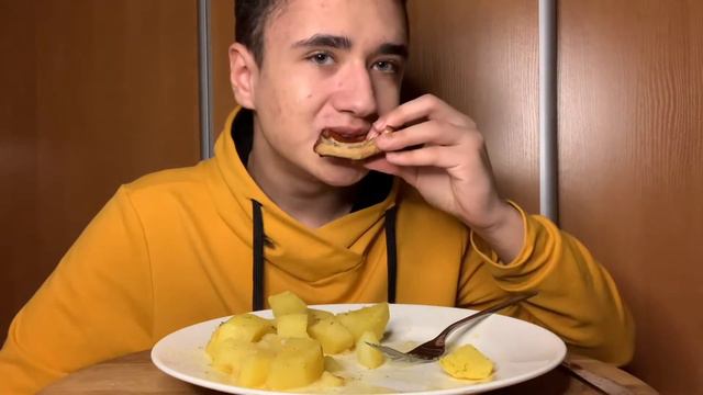 Мукбанг 🔥 Рёбрышки с Картофелем 🔥 ribs with potatoes mukbang 🔥 смотреть онлайн