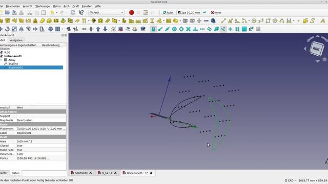#freecad 3d bspline teil 2 смотреть онлайн