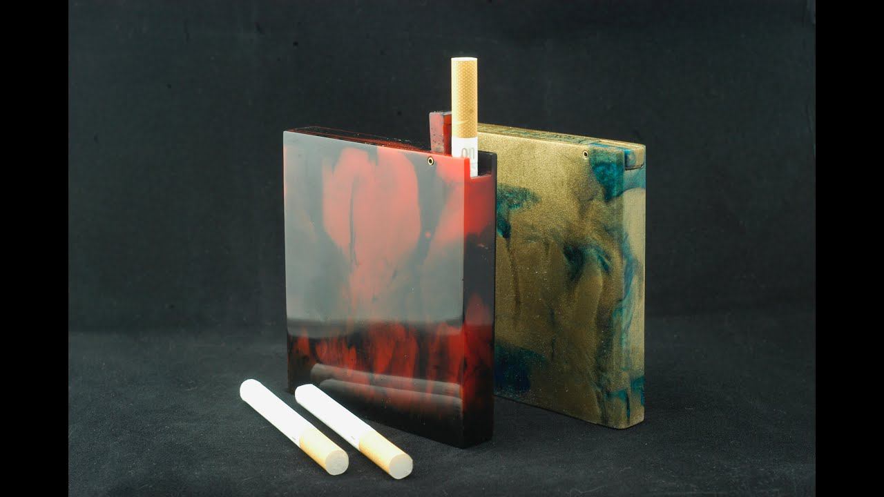 Портсигар из эпоксидной смолы. Пошаговое изготовление