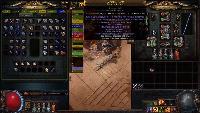 PoE 3.20 - Glacial Hammer Champion - Build guide / Map showcase смотреть онлайн