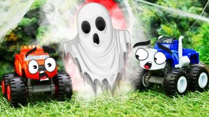 Мультики про машинки привидение испугало Чудо машинки