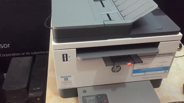 HP LaserJet Tank MFP 2606sdw Printer смотреть онлайн