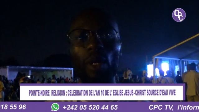 CÉLÉBRATION DE L'AN 10 DE L'ÉGLISE JESUS CHRIST SOURCE D'EAU VIVE. смотреть онлайн
