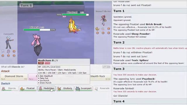 Pokemon Showdown Random Battles Episode 263 - 200 Game Differential?! смотреть онлайн