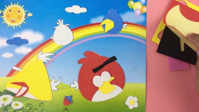 Angry Birds 3D foam смотреть онлайн