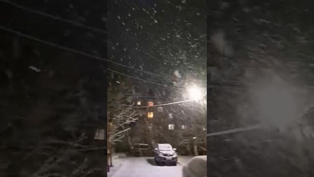 Реально уже все забыли каким бывает СНЕГОПАД #shorts #снегопад #снег смотреть онлайн