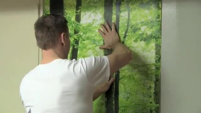 Henkesmålartips.se - Sätta upp fototapet. смотреть онлайн