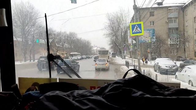 Поездка на 58 маршруте г.Воронеж на ПАЗе-32054 смотреть онлайн