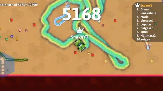 Snake. Io Green Machine Skin Unlocked! Racing Snakes Event Gameplay смотреть онлайн