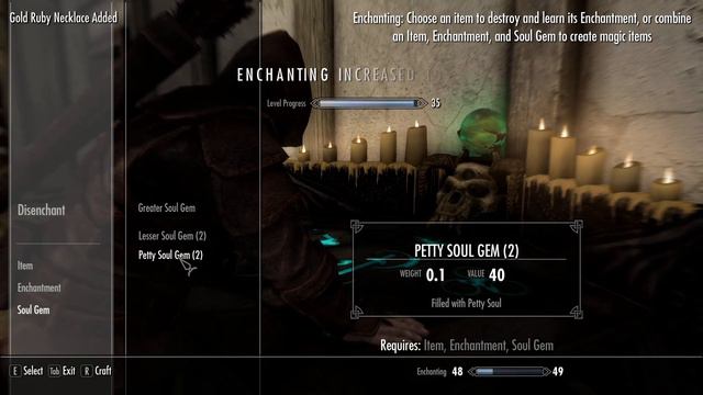 Skyrim Let's Play #9 Enchanting смотреть онлайн