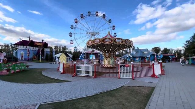 #Moscow Krylatskoe | natural historical park "Moskvoretsky" | Amusement Park "Skazka" | walking tou смотреть онлайн