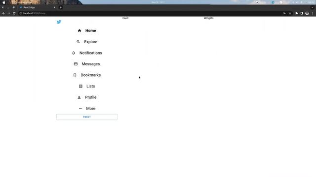 (Part-3) Create twitter clone using MERN Stack | React.js Node.js Project смотреть онлайн