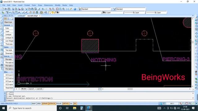 Press tool making in autocad смотреть онлайн