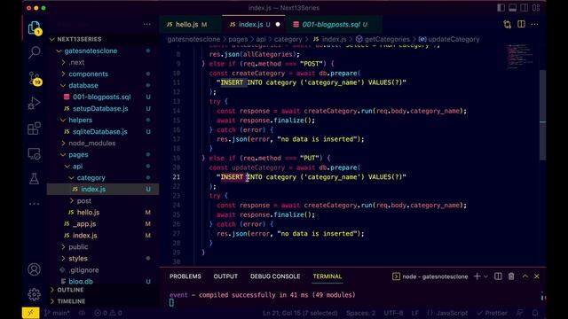 Complete NEXT.js 13 and SQL REST APIs CRUD Operations for beginners | NEXT.js 13 Tutorial(Part 5) смотреть онлайн