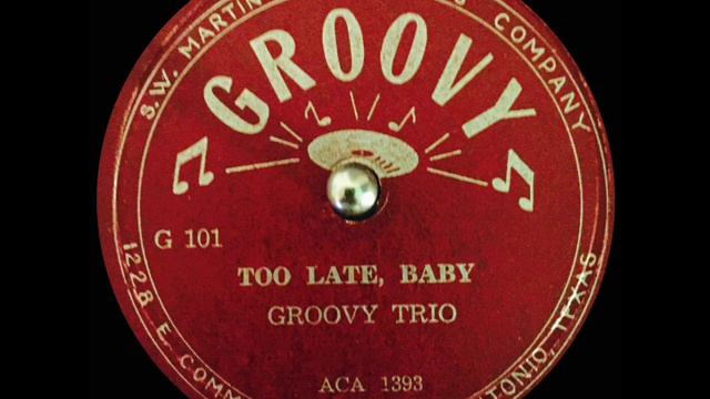 Groovy Trio 1950's R&B San Antonio 78 RPM смотреть онлайн