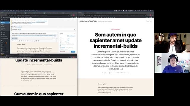 Headless WordPress with Gatsby Cloud - BETA demo смотреть онлайн