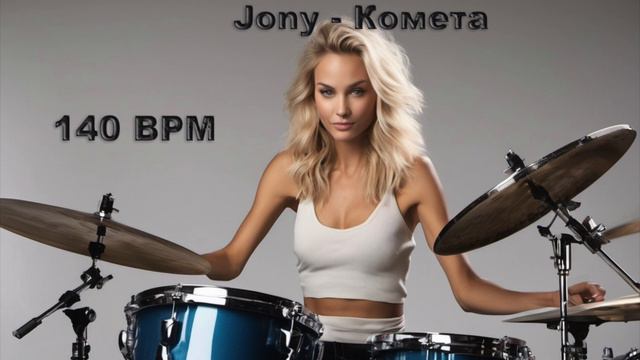 Jony - Комета (без барабанов) 140 bpm смотреть онлайн