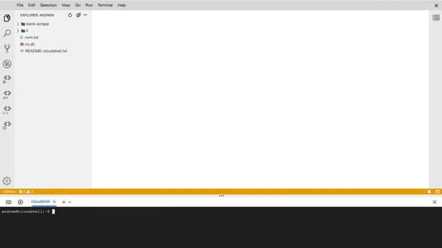 Google Cloud Shell crapped out with typescript install from profile смотреть онлайн