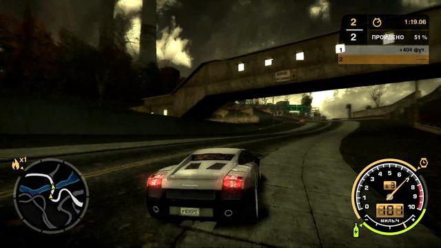 NFS: Most Wanted Игрофильм часть 5 Чёрный список 6 и 5