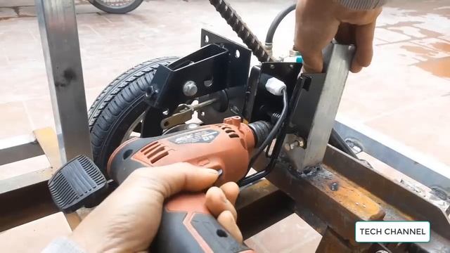 Homemade Electric Vehicles With Independent Suspension And Oil Disc Brakes