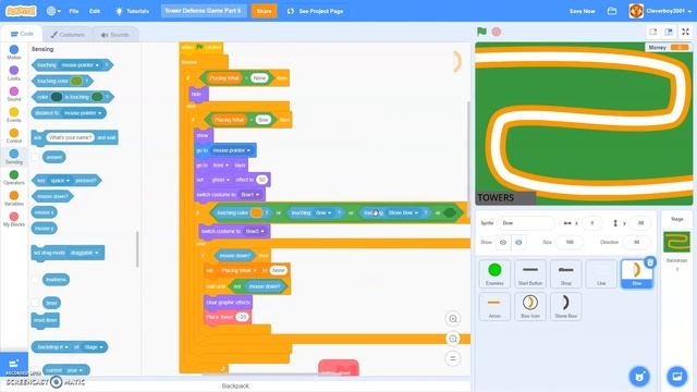 Scratch 3.0 Tutorial | How to Make a Tower Defense Game | Part 6 | Money смотреть онлайн