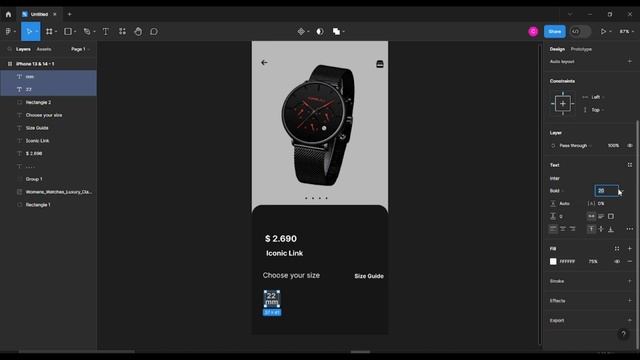 HOW TO CREATE ? MOBILE ?WATCH APP BEST APP DESIGN WITH FIGMA SOFTWARE DESIGNING [ VERY EASY ] ⭕ смотреть онлайн