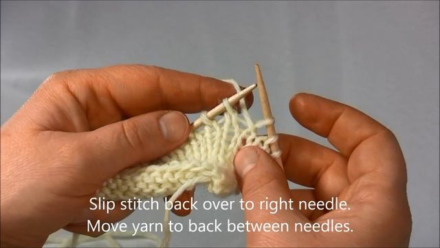 How to Knit Short Rows Using the Wrap & Turn Method смотреть онлайн
