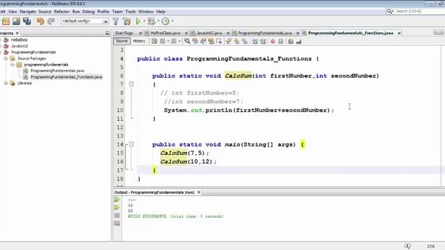Java-Object oriented - parameters and arguments смотреть онлайн