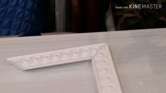 Декор на стену из потолочного плинтуса. смотреть онлайн