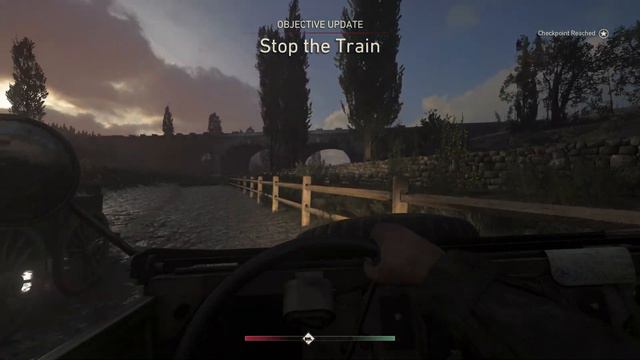 CALL OF DUTY WW2 Gameplay Walkthrough - Campaign - Stop The Monster Train смотреть онлайн