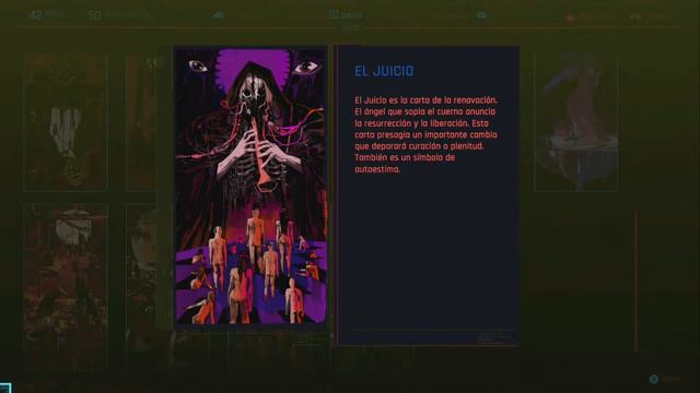 Cyberpunk 2077 el juicio, carta del tarot смотреть онлайн