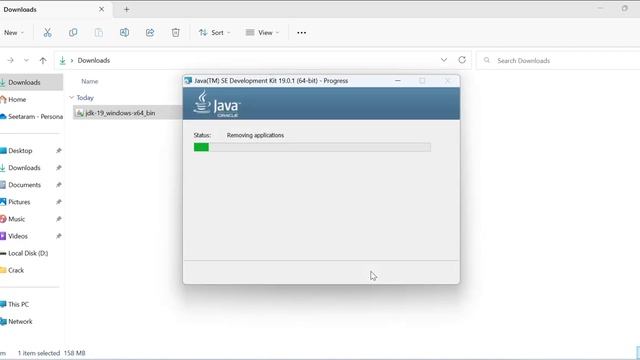 Lesson1 Installing JDK 19 on Windows 11 смотреть онлайн