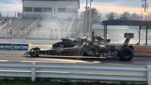 DRAG RACING a BMW 340i!!! (mustang crashes???)