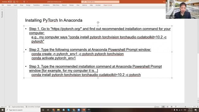 Episode 46. Installing PyTorch In Anaconda смотреть онлайн