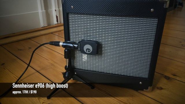 Mic Shoot Out Guitar Amp SENNHEISER E609 E906 vs BEHRINGER B906 vs SUPERLUX PRA628 vs CAD AUDIO D80 смотреть онлайн