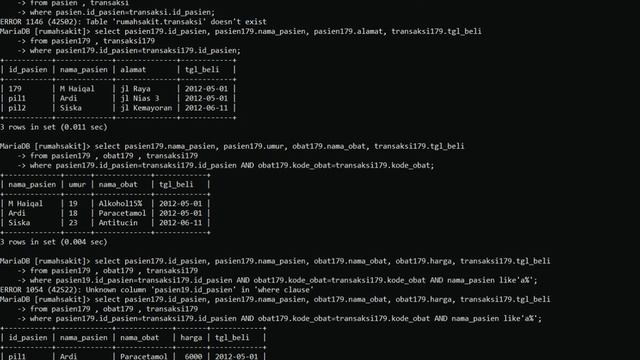 tugas 2 database Prompt Perintah mysql u root 2021 04 05 14 21 07 1 смотреть онлайн