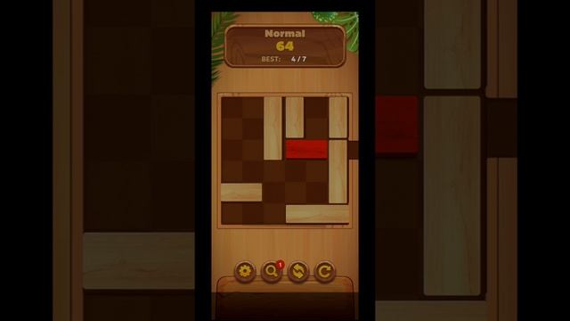 Unblock : Sliding Block Puzzle Normal Level 64 смотреть онлайн