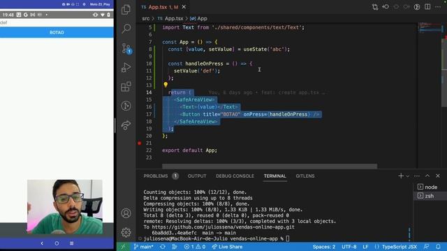 React Native [aula11] - O que é e como criar um hook customizado смотреть онлайн