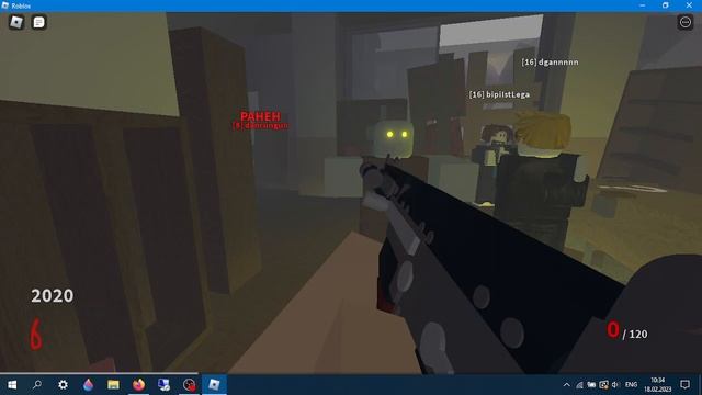 Roblox ПРОЕКТ ЛАЗЕР зомби с Родионом смотреть онлайн